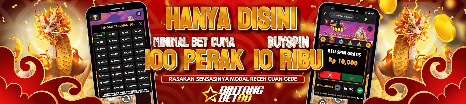 Bintangbet88 Deposit Receh Menang Besar